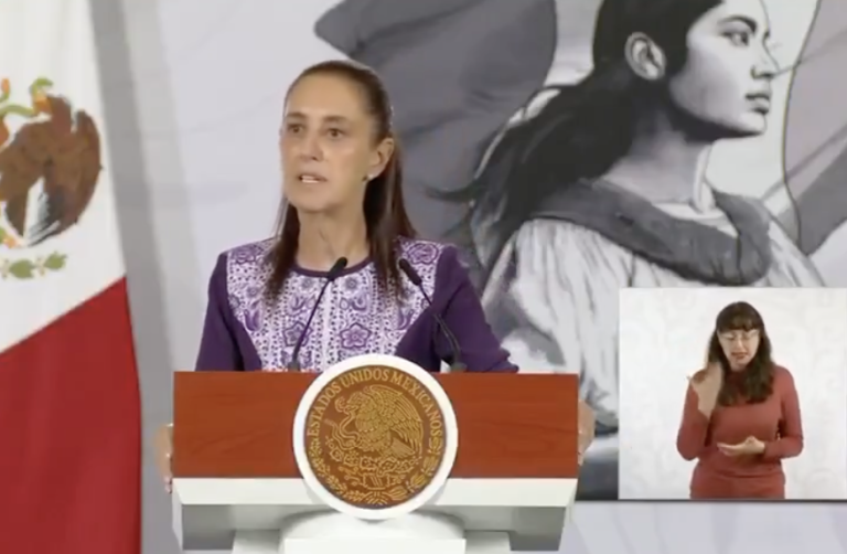 Sheinbaum confirma operativo contra objetivos relevantes tras bloqueos y quema de vehículos en Michoacán